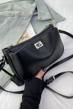 French Vintage Women's Underarm Bag 2025 - Small Square High-End Shoulder Crossbody Bag for Spring Summer Fashion