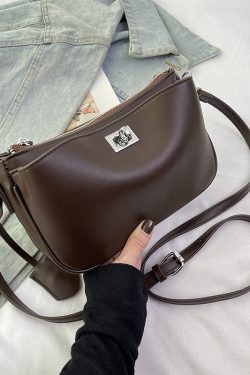 French Vintage Women's Underarm Bag 2025 - Small Square High-End Shoulder Crossbody Bag for Spring Summer Fashion