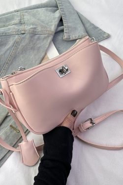 French Vintage Women's Underarm Bag 2025 - Small Square High-End Shoulder Crossbody Bag for Spring Summer Fashion
