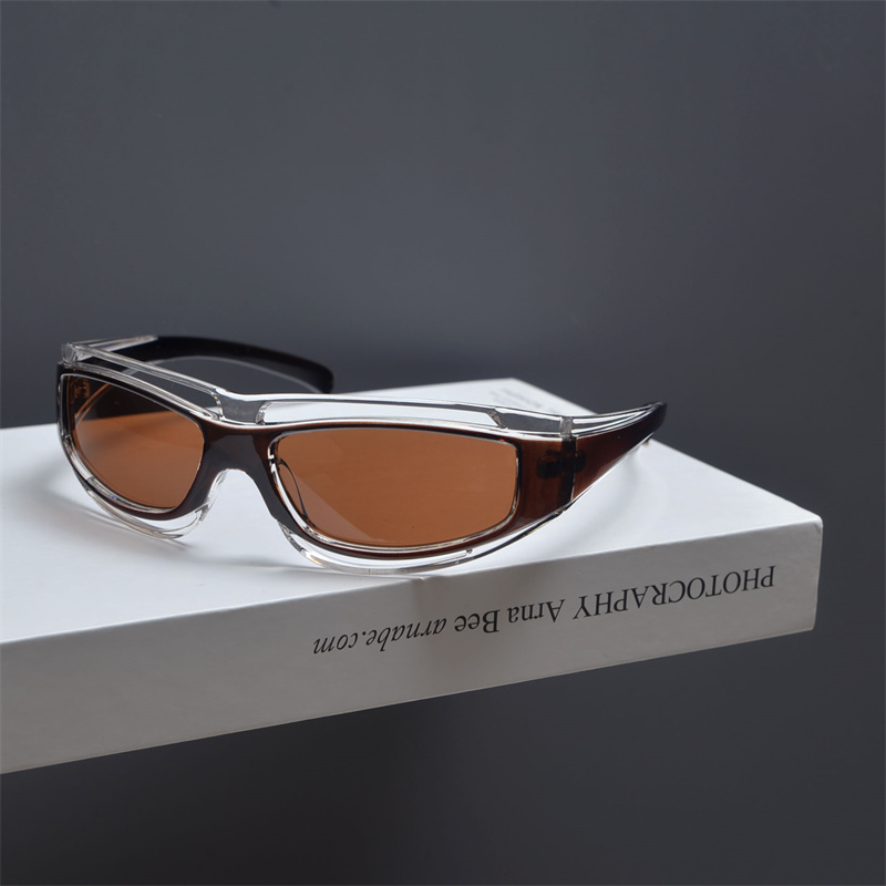 Futuristic Tech Vibe One-Piece Sunglasses for Hot Girls - Retro Party Shades, Millennial & Y2K Style Futuristic Tech Vibe One-Piece Sunglasses for Hot Girls - Retro Party Shades, Millennial & Y2K Style