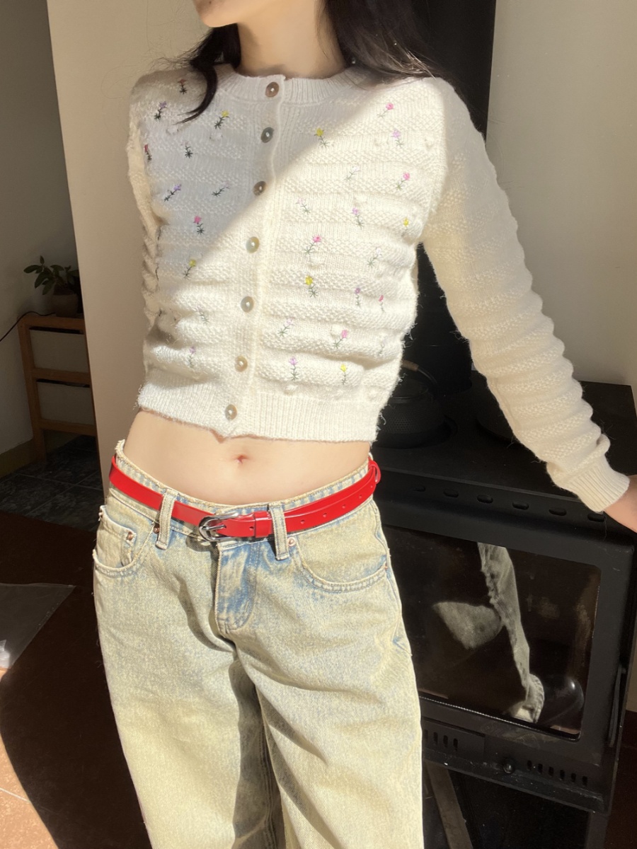 Genuine Leather Red Decorative Waist Belt for Women - Simple Fashion Casual Denim Pants Accessory Genuine Leather Red Decorative Waist Belt for Women - Simple Fashion Casual Denim Pants Accessory