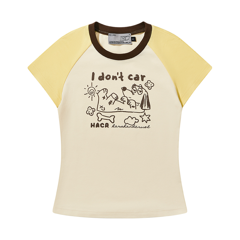 Hand-Painted Cute Dog Couple Loose Raglan Short Sleeve T-Shirt for Men and Women - Y2K Aesthetic Fashion Tee Hand-Painted Cute Dog Couple Loose Raglan Short Sleeve T-Shirt for Men and Women - Y2K Aesthetic Fashion Tee