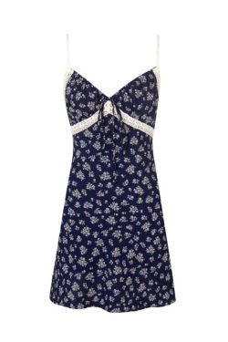 Handmade French Lace V-Neck Floral Camisole Dress - Solid Color Fairy Style for Women, Perfect for Vacation and Summer 2023