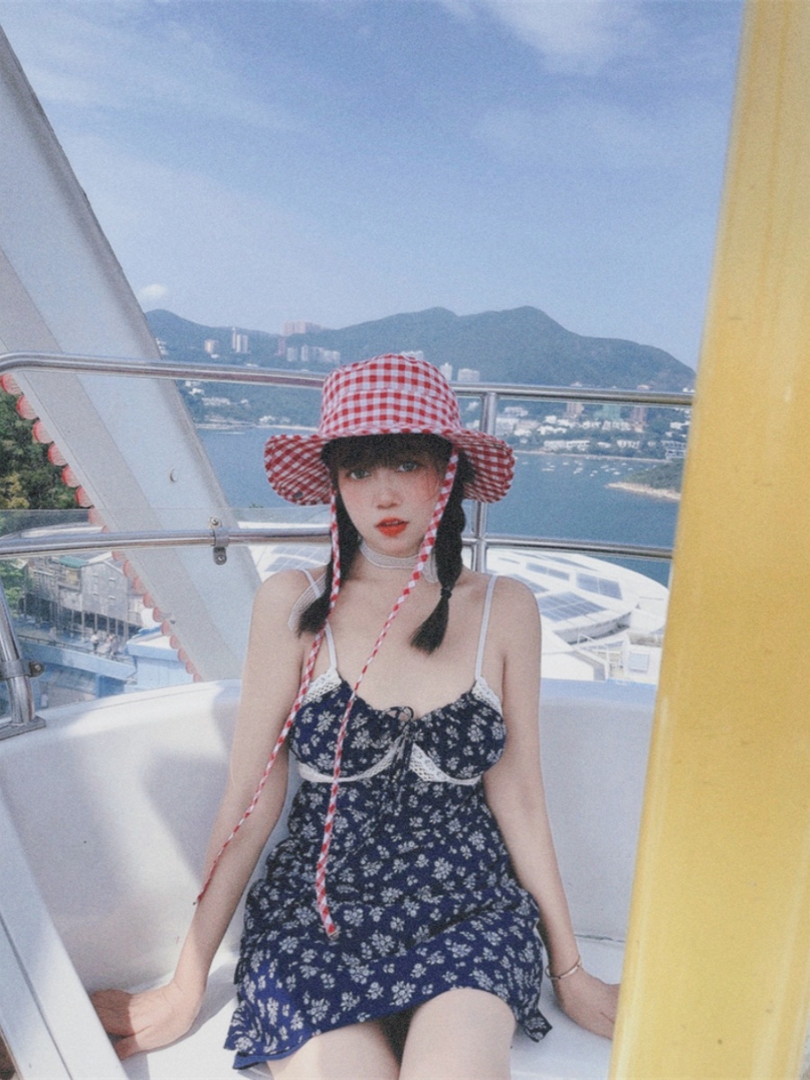 Handmade French Lace V-Neck Floral Camisole Dress - Solid Color Fairy Style for Women, Perfect for Vacation and Summer 2023 Handmade French Lace V-Neck Floral Camisole Dress - Solid Color Fairy Style for Women, Perfect for Vacation and Summer 2023