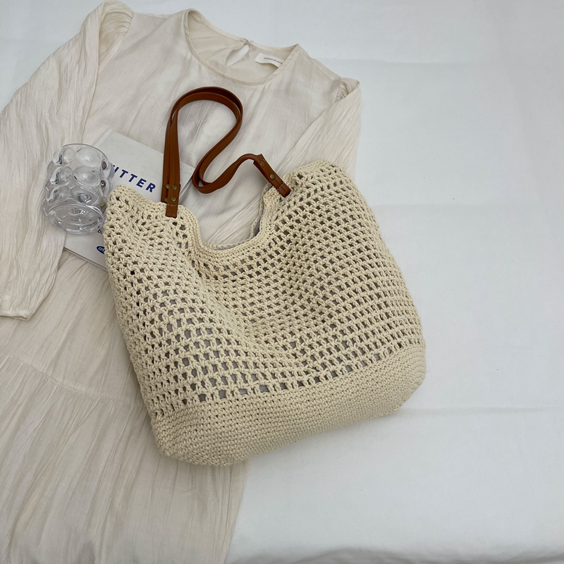 Handmade Woven Straw Bag for Women - Large Capacity Beach Tote, Stylish Shoulder Bag for Vacation & Commuting 2025 Handmade Woven Straw Bag for Women - Large Capacity Beach Tote, Stylish Shoulder Bag for Vacation & Commuting 2025