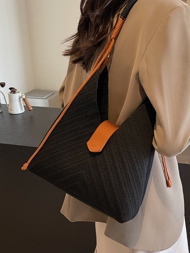 Handwoven Women's Beach Tote Bag - Trendy 2025 Large Capacity Shoulder Bag for Vacation Style Handwoven Women's Beach Tote Bag - Trendy 2025 Large Capacity Shoulder Bag for Vacation Style