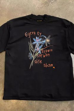 Heavyweight Couple's Loose Short-Sleeve T-Shirt in 260g Pure Cotton - Unisex Charitable Design for Casual 90s Style