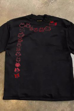 Heavyweight Couple's Loose Short-Sleeve T-Shirt in 260g Pure Cotton for Men and Women - Charitable Upward Hero Design