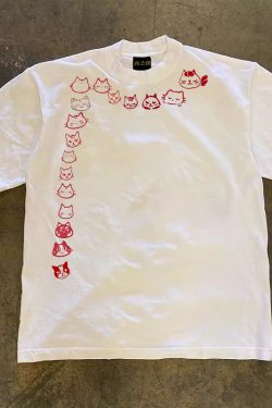 Heavyweight Couple's Loose Short-Sleeve T-Shirt in 260g Pure Cotton for Men and Women - Charitable Upward Hero Design