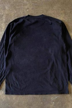 Heavyweight Unisex Long Sleeve T-Shirt for Charity - Hip-Hop Niche Design, Couple Style, 280g Cotton, Streetwear Fashion