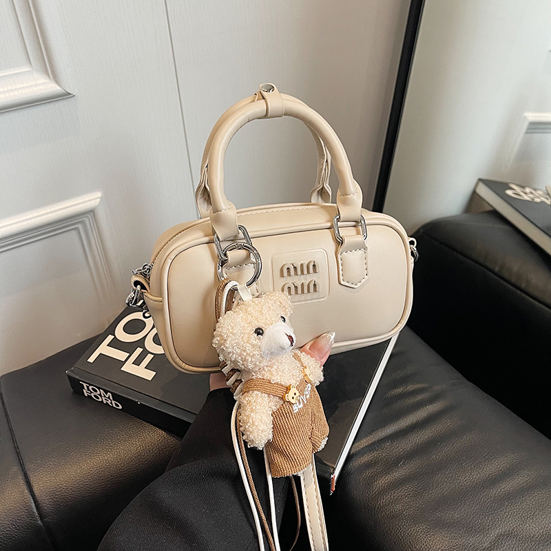 High-End Handheld Bowling Bag for Women - 2025 Fashion Versatile Shoulder & Crossbody Bag, Trendy Casual Style High-End Handheld Bowling Bag for Women - 2025 Fashion Versatile Shoulder & Crossbody Bag, Trendy Casual Style