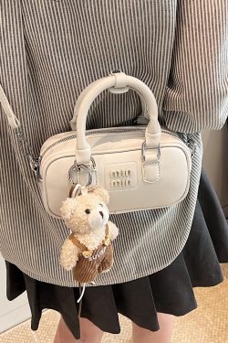 High-End Handheld Bowling Bag for Women - 2025 Fashion Versatile Shoulder & Crossbody Bag, Trendy Casual Style