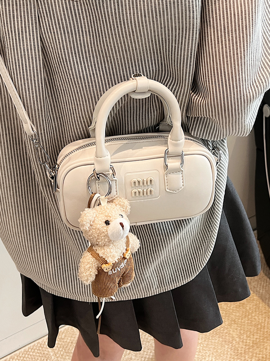 High-End Handheld Bowling Bag for Women - 2025 Fashion Versatile Shoulder & Crossbody Bag, Trendy Casual Style High-End Handheld Bowling Bag for Women - 2025 Fashion Versatile Shoulder & Crossbody Bag, Trendy Casual Style