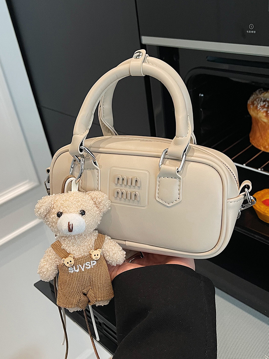 High-End Handheld Bowling Bag for Women - 2025 Fashion Versatile Shoulder & Crossbody Bag, Trendy Casual Style High-End Handheld Bowling Bag for Women - 2025 Fashion Versatile Shoulder & Crossbody Bag, Trendy Casual Style