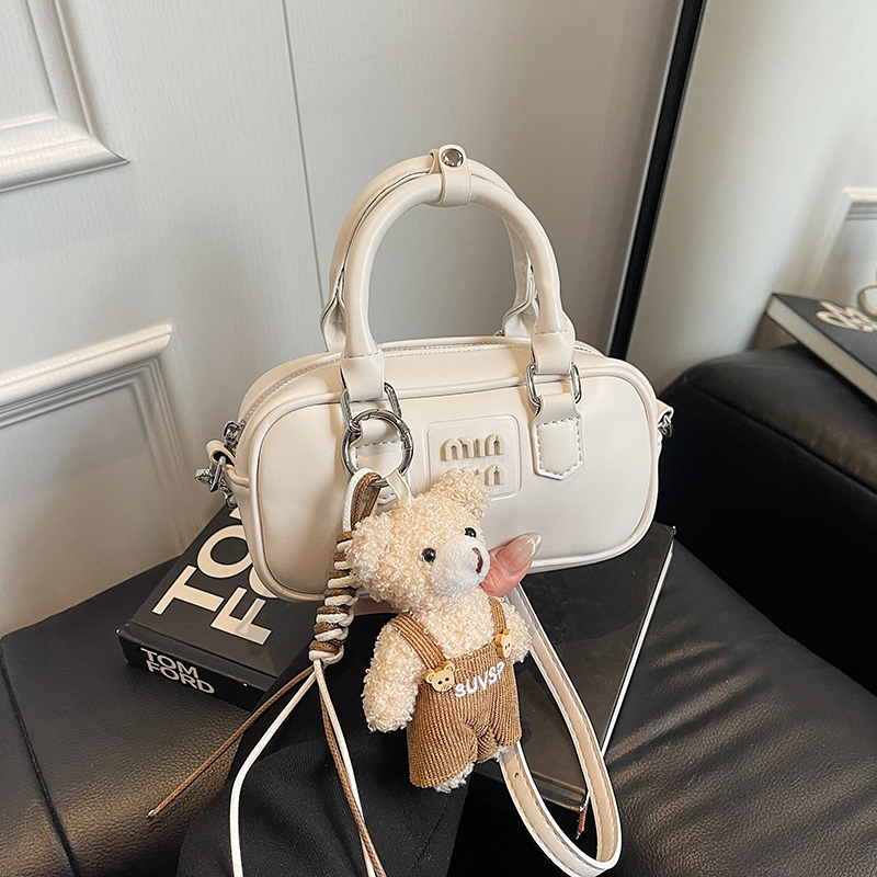 High-End Handheld Bowling Bag for Women - 2025 Fashion Versatile Shoulder & Crossbody Bag, Trendy Casual Style High-End Handheld Bowling Bag for Women - 2025 Fashion Versatile Shoulder & Crossbody Bag, Trendy Casual Style