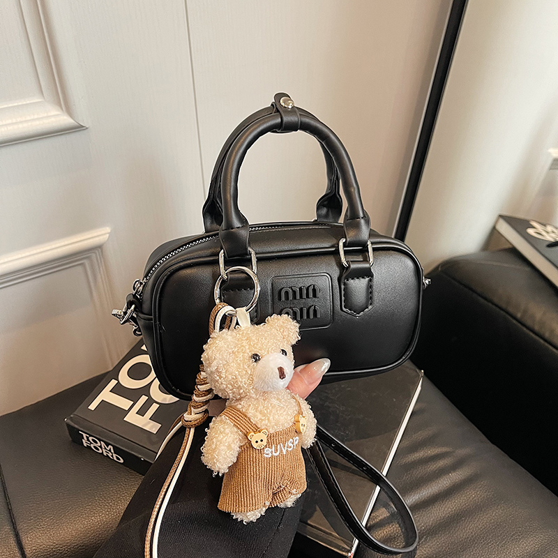 High-End Handheld Bowling Bag for Women - 2025 Fashion Versatile Shoulder & Crossbody Bag, Trendy Casual Style High-End Handheld Bowling Bag for Women - 2025 Fashion Versatile Shoulder & Crossbody Bag, Trendy Casual Style