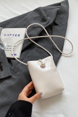 High-End Red Mini Crossbody Phone Bag for Women - Summer 2025 Trendy Accessory