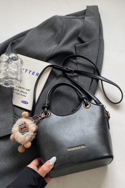 High-End Retro Bucket Handbag for Women - Versatile Textured Crossbody & Shoulder Bag for Summer 2025 Fashion