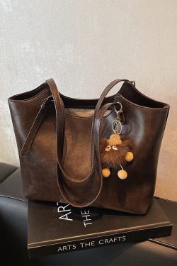 High-End Retro Women's Shoulder Bag, Versatile Large Capacity Tote for Summer 2025 Fashion