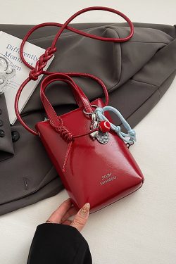 High-End Silver Mini Bag for Women - Lightweight Handheld Crossbody Zipper Bag for Summer 2025, Perfect for Y2K Fashion