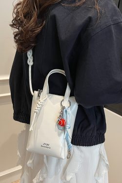 High-End Silver Mini Bag for Women - Lightweight Handheld Crossbody Zipper Bag for Summer 2025, Perfect for Y2K Fashion