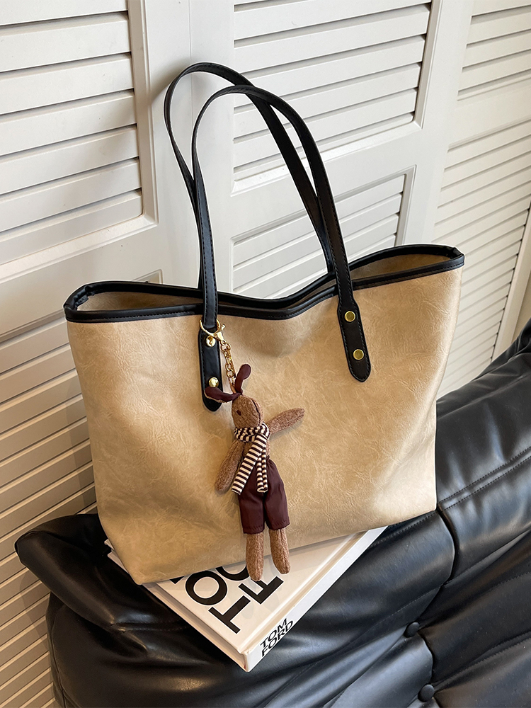 High-End Women's Large Capacity Shoulder Bag - Stylish Spring Summer Commuting Tote for 2025 Fashion High-End Women's Large Capacity Shoulder Bag - Stylish Spring Summer Commuting Tote for 2025 Fashion