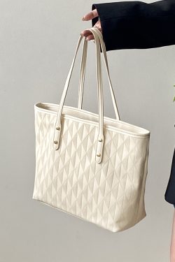 High-End Women's Large Capacity Tote Bag for Classroom & Commuting - Versatile Handheld & Shoulder Bag