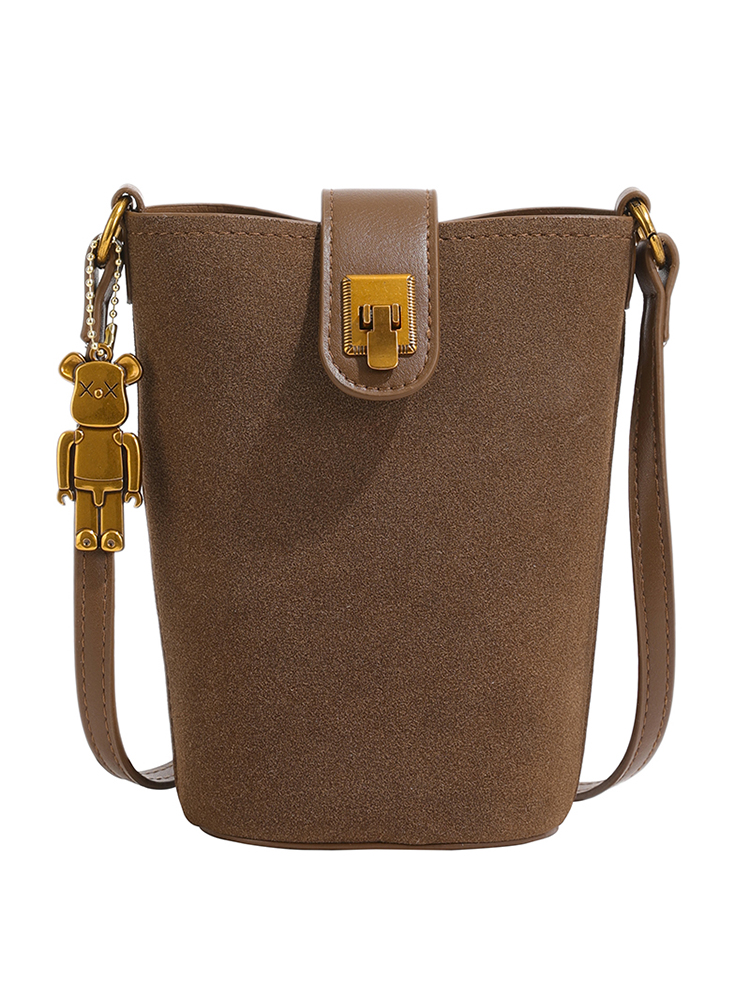 High-End Women's Retro Bucket Bag - 2025 Autumn/Winter Casual Crossbody for Commuting and Versatile Style High-End Women's Retro Bucket Bag - 2025 Autumn/Winter Casual Crossbody for Commuting and Versatile Style