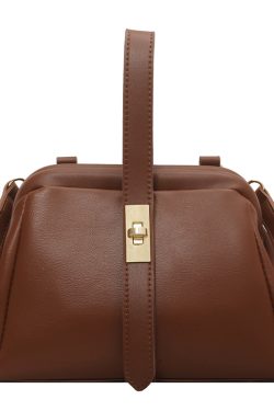 High-End Women's Textured Shell Handbag - Retro Crossbody Bag for Spring Summer 2025 Fashion