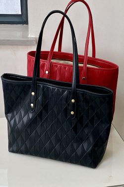 High-End Women's Tote Bag - Versatile Large Capacity Commuter Shoulder Handbag for School & Daily Use