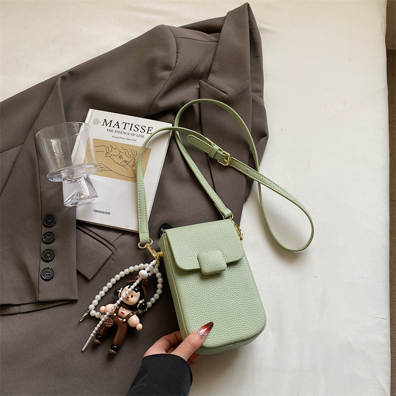 High-End Yellow Mini Crossbody Bag for Women - Vertical Design Phone Bag for Summer 2025 High-End Yellow Mini Crossbody Bag for Women - Vertical Design Phone Bag for Summer 2025