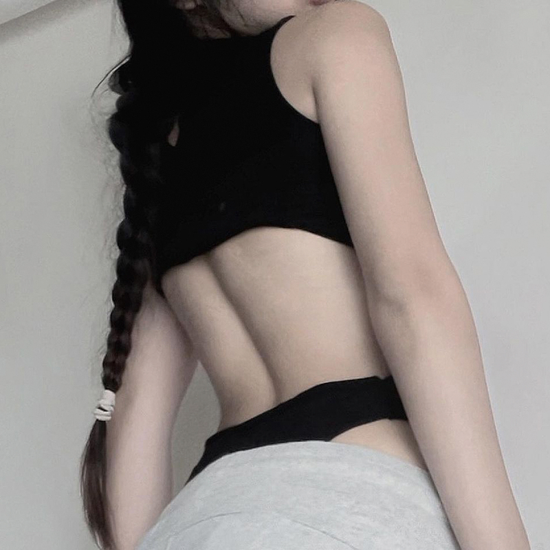 High Energy Motorcycle Deconstructed Hollow-Out Sexy High-Neck Bodysuit with Exposed Waist and Back - Trendy Y2K Style High Energy Motorcycle Deconstructed Hollow-Out Sexy High-Neck Bodysuit with Exposed Waist and Back - Trendy Y2K Style