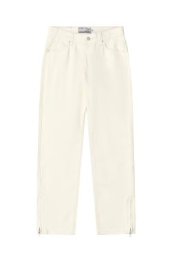 High Street Casual Cuff Zipper Denim Pants - Trendy Y2K Inspired Streetwear for Effortless Style