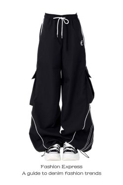 High-Waisted Loose Wide-Leg Wine Red Casual Work Pants for Women - Autumn Winter 2025 High Street Fashion