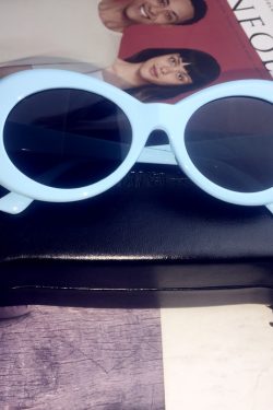 Hip-Hop Style Oval Sunglasses Inspired by Burijie Bridge and G-Dragon – Trendy Alien Glasses for Y2K Fashion Lovers