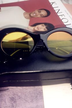 Hip-Hop Style Oval Sunglasses Inspired by Burijie Bridge and G-Dragon – Trendy Alien Glasses for Y2K Fashion Lovers