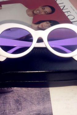 Hip-Hop Style Oval Sunglasses Inspired by Burijie Bridge and G-Dragon – Trendy Alien Glasses for Y2K Fashion Lovers