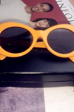 Hip-Hop Style Oval Sunglasses Inspired by Burijie Bridge and G-Dragon – Trendy Alien Glasses for Y2K Fashion Lovers