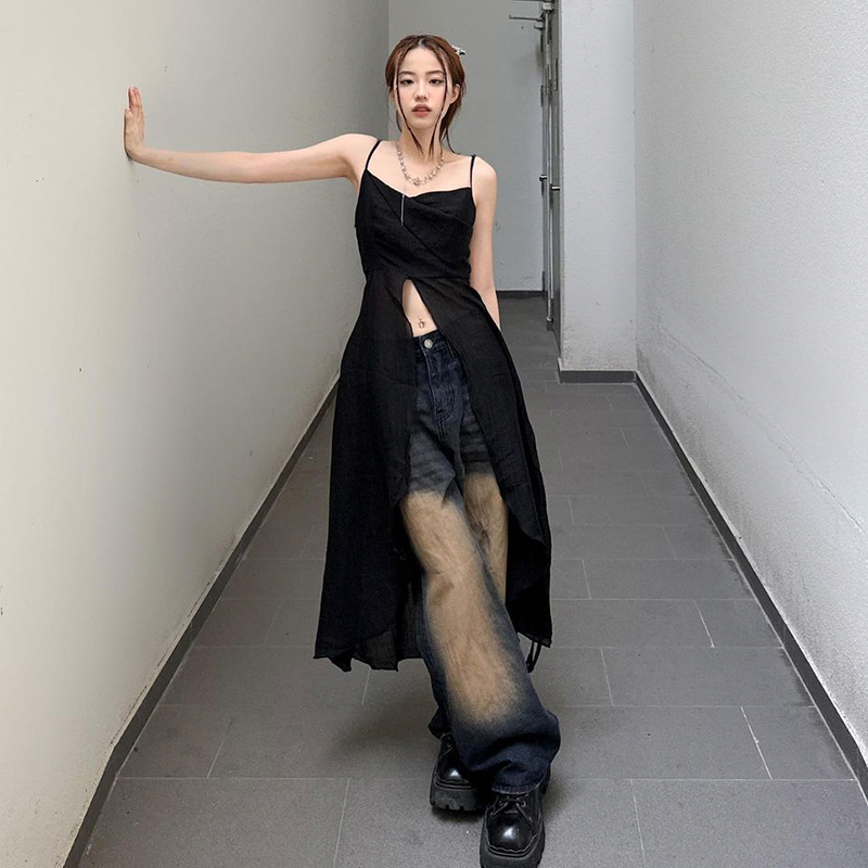 Irregular Flowing Strap White Camisole - Backless Beach Top for Women - Sexy Vacation Style Summer Wear Irregular Flowing Strap White Camisole - Backless Beach Top for Women - Sexy Vacation Style Summer Wear