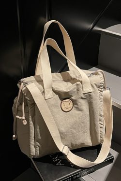 Japanese Harajuku Large-Capacity Canvas Tote Bag for Women - Simple 2025 Student Shoulder Bag for Commuting and Everyday Use