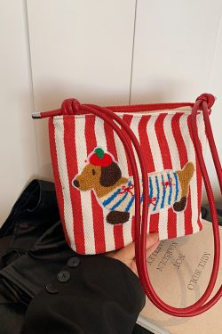 Japanese Harajuku Women's Cartoon Crossbody Tote Bag - 2025 Simple Versatile Canvas Shoulder Bag