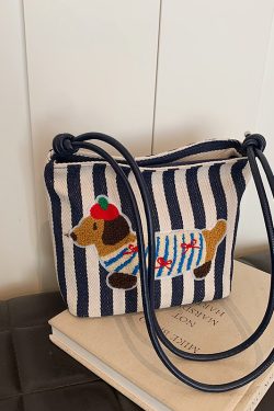 Japanese Harajuku Women's Cartoon Crossbody Tote Bag - 2025 Simple Versatile Canvas Shoulder Bag