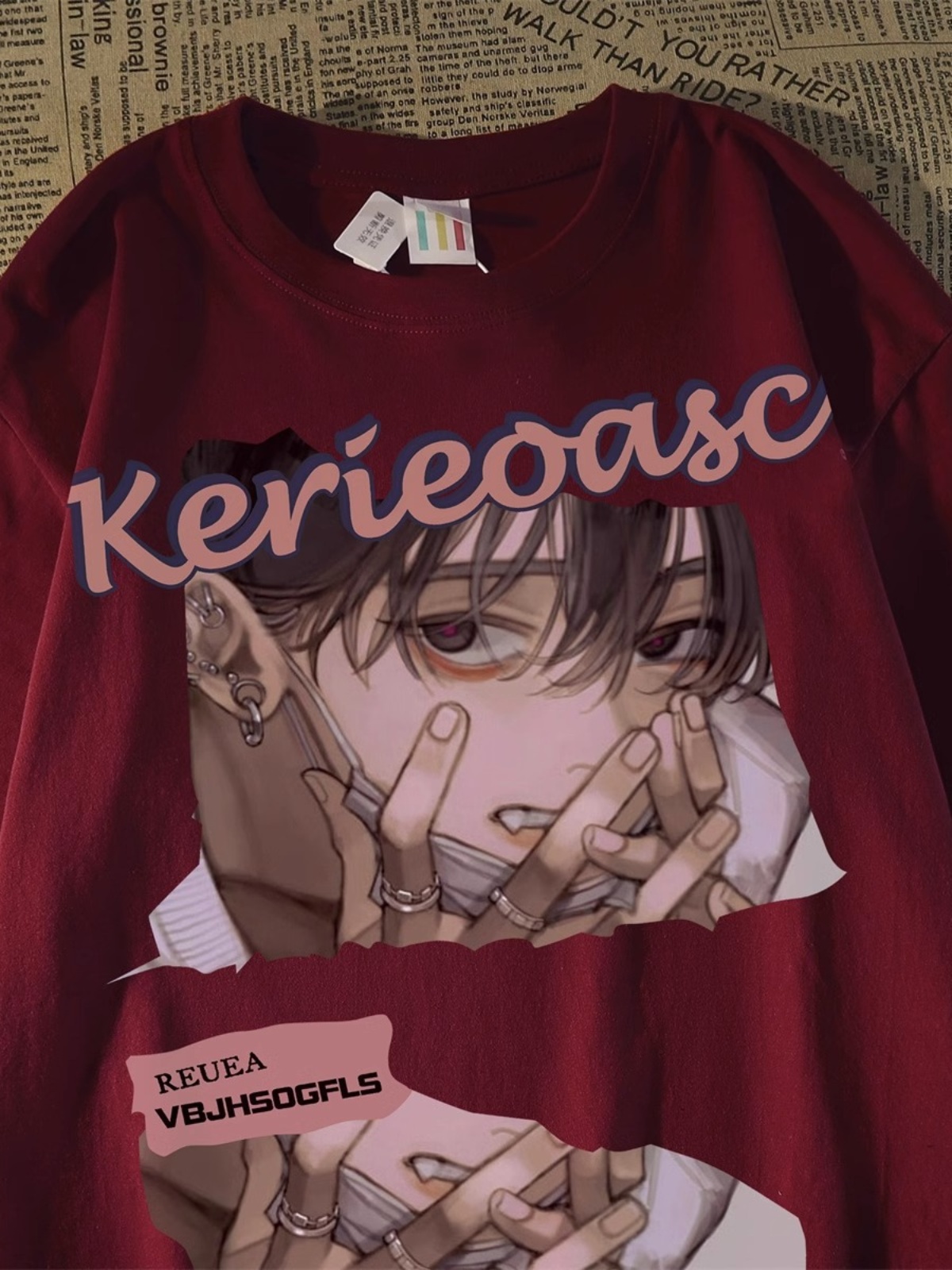 Japanese Retro Cartoon Anime Short Sleeve T-Shirt for Men and Women, Plus Size, Loose Fit, Pure Cotton, Y2K Couple Style Japanese Retro Cartoon Anime Short Sleeve T-Shirt for Men and Women, Plus Size, Loose Fit, Pure Cotton, Y2K Couple Style