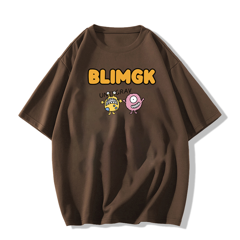 Japanese Retro Lazy Chic Short Sleeve T-Shirt for Men & Women, Plus Size Loose Fit Pure Cotton Couple Outfit Japanese Retro Lazy Chic Short Sleeve T-Shirt for Men & Women, Plus Size Loose Fit Pure Cotton Couple Outfit