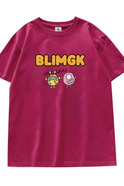 Japanese Retro Lazy Chic Short Sleeve T-Shirt for Men & Women, Plus Size Loose Fit Pure Cotton Couple Outfit