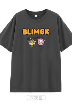 Japanese Retro Lazy Chic Short Sleeve T-Shirt for Men & Women, Plus Size Loose Fit Pure Cotton Couple Outfit