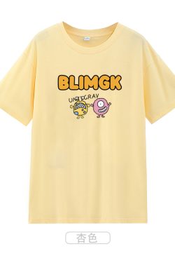 Japanese Retro Lazy Chic Short Sleeve T-Shirt for Men & Women, Plus Size Loose Fit Pure Cotton Couple Outfit