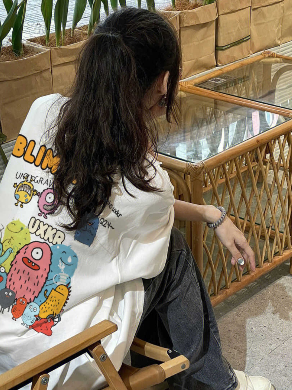 Japanese Retro Lazy Chic Short Sleeve T-Shirt for Men & Women, Plus Size Loose Fit Pure Cotton Couple Outfit Japanese Retro Lazy Chic Short Sleeve T-Shirt for Men & Women, Plus Size Loose Fit Pure Cotton Couple Outfit