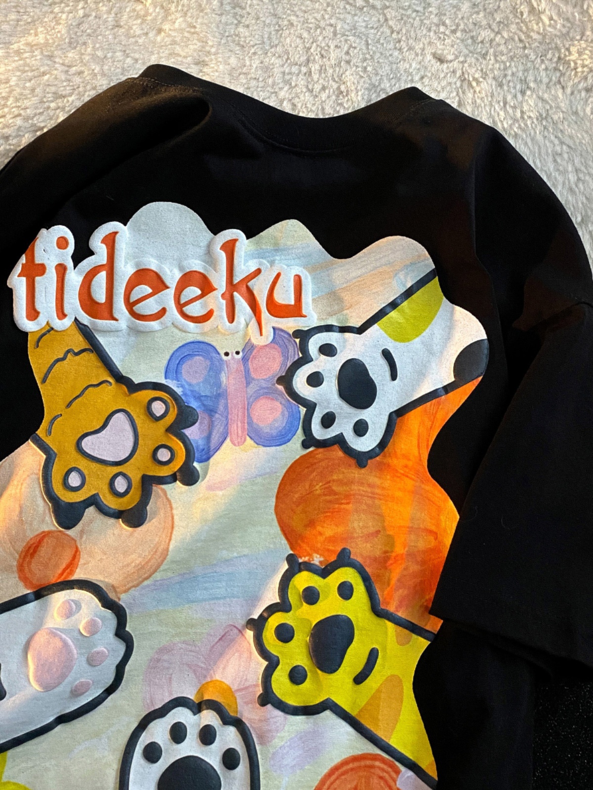 Japanese-Style Cartoon Graffiti Short Sleeve T-Shirt for Men & Women, Plus Size, Trendy Couple Outfit, Casual Streetwear Japanese-Style Cartoon Graffiti Short Sleeve T-Shirt for Men & Women, Plus Size, Trendy Couple Outfit, Casual Streetwear