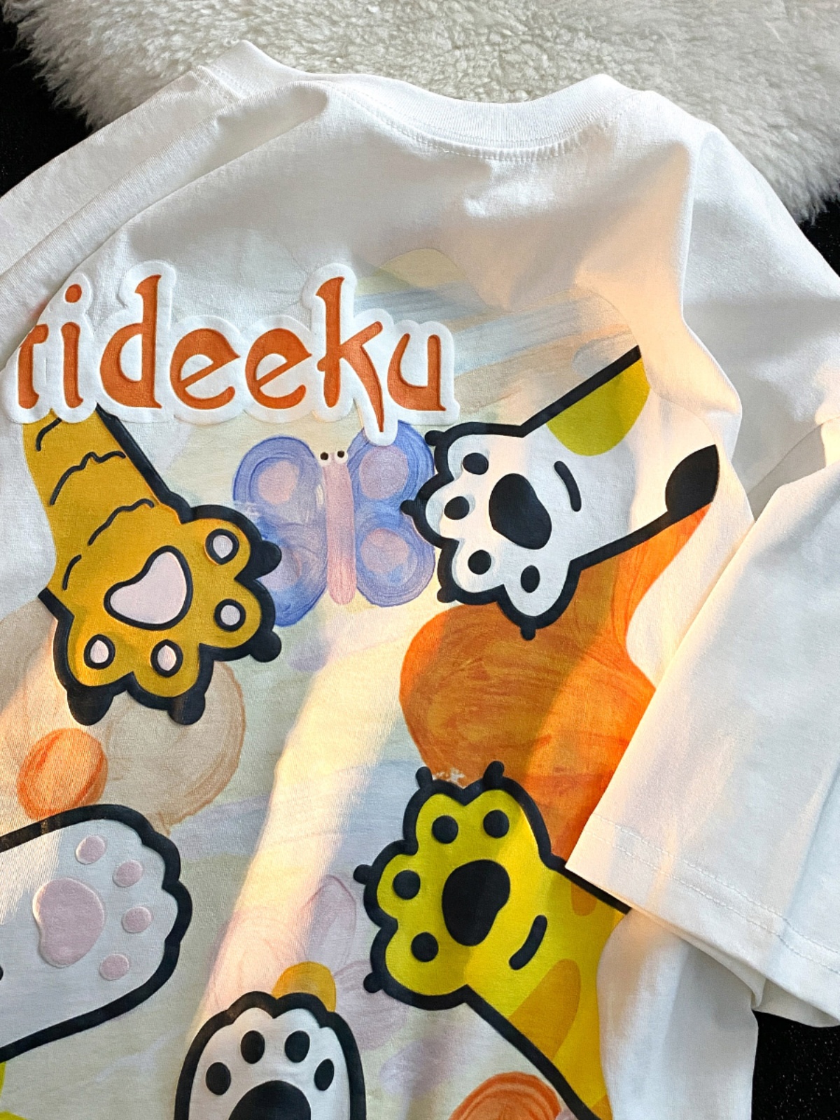 Japanese-Style Cartoon Graffiti Short Sleeve T-Shirt for Men & Women, Plus Size, Trendy Couple Outfit, Casual Streetwear Japanese-Style Cartoon Graffiti Short Sleeve T-Shirt for Men & Women, Plus Size, Trendy Couple Outfit, Casual Streetwear